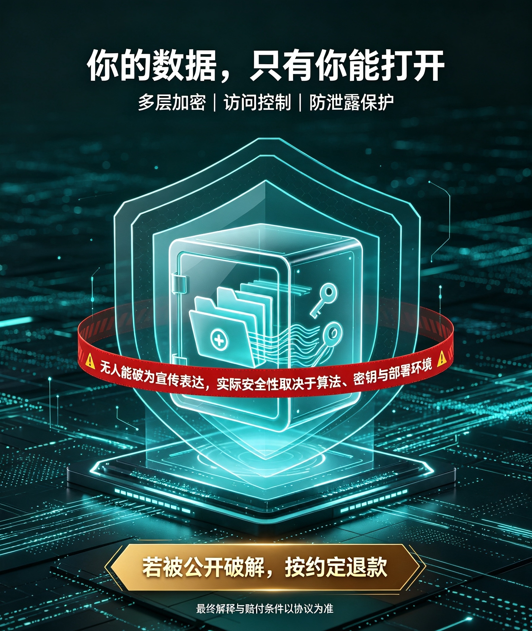 数据防护视觉：保险库与访问控制